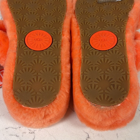 UGG Oh Yeah Slides Orange Women’s Size 9 - Picture 9 of 16